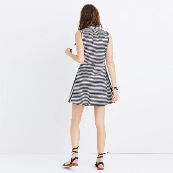 Madewell, Heavy Knit Cotton Fit and Flare Dress, Size Large, EUC - Picture 2 of 5